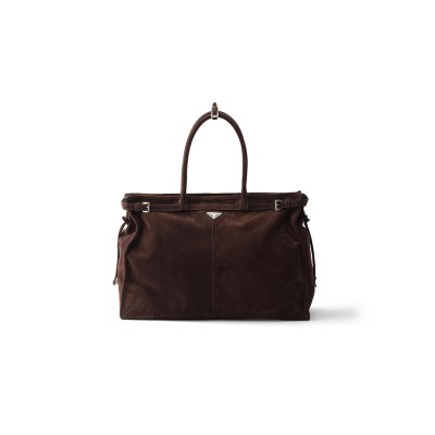 PRADA BONNIE SUEDE TOTE BAG 2VG128 (50*36*17cm)